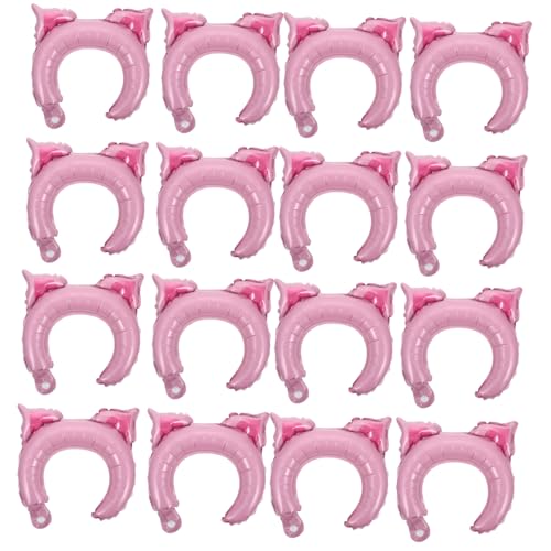 ORFOFE 50 Stück Teiliges Cartoon tier Folienballon Kopfband für Kinderparty Leichte Langlebige Ballonmütze in Tierdesign als Geburtstag Halloween dekoration für Jungen und Mädchen von ORFOFE