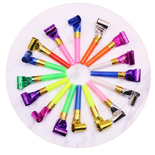 ORFOFE 50 Stück Teiliges Kinderpfeifen mit Langem Mundstück Bunte Trillerpfeifen für Geburtstagsfeiern und Festlichkeiten als Laute Party-krachmacher für Mädchen Jungen ORFOFE 50 Stück Teiliges Kinderpfeifen mit Langem Mundstück Bunte Trillerpfeifen für Geburtstagsfeiern und Festlichkeiten als Laute Party-krachmacher für Mädchen Jungen von ORFOFE
