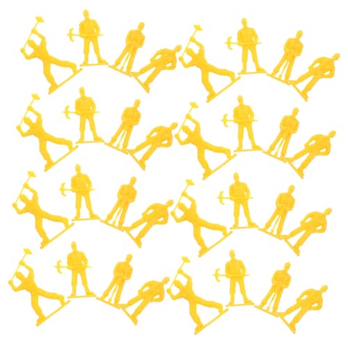 ORFOFE 50 Stück Teiliges Realistische Bauarbeiter Figuren aus Sicherem Material Miniatur Arbeiter für Lernspaß Kreative Rollenspiele und Baustellen szenen ORFOFE 50 Stück Teiliges Realistische Bauarbeiter Figuren aus Sicherem Material Miniatur Arbeiter für Lernspaß Kreative Rollenspiele und Baustellen szenen von ORFOFE