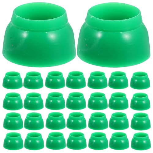 ORFOFE 50 Stück Teiliges Schraubenabdeckungen aus Kunststoff Spielplatz Schraubenschutzkappen für Kindersicherheitsabdeckung Langlebige Leicht Installierbare Bolzenkappen für Spielgeräte von ORFOFE