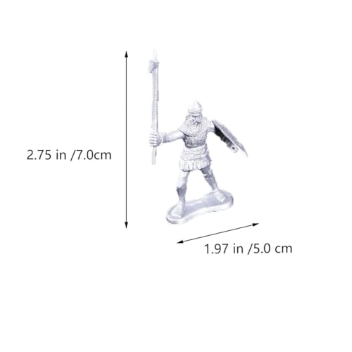 ORFOFE 56 Stück Teiliges Mittelalterliches Soldaten spielzeugset aus Kunststoff mit Mini Soldaten Pferden und Reitern Detailreiche Kriegerfiguren für Kinderzimmer Dekoration und Sammeln ORFOFE 56 Stück Teiliges Mittelalterliches Soldaten spielzeugset aus Kunststoff mit Mini Soldaten Pferden und Reitern Detailreiche Kriegerfiguren für Kinderzimmer Dekoration und Sammeln von ORFOFE