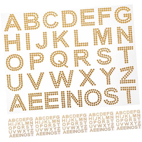 ORFOFE 6 Blätter Selbstklebende Acryl Strasssteine Sticker DIY Dekoration für Kleidung Taschen Tassen Handys Glänzende Bling Aufkleber für Basteln Scrapbooking Einfache Anwendung von ORFOFE