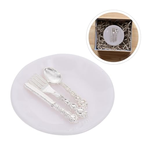 ORFOFE 6 Sätze Miniatur Besteck Mini Haus Geschirr Zubehör Miniatur Löffel Messer für Puppenhaus DIY Dekoration Mikroszene ORFOFE 6 Sätze Miniatur Besteck Mini Haus Geschirr Zubehör Miniatur Löffel Messer für Puppenhaus DIY Dekoration Mikroszene von ORFOFE