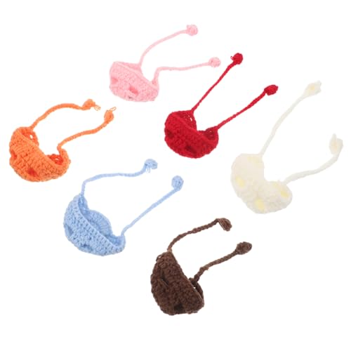 ORFOFE 6 Stück Mini Häkelmützen für Puppen und Kleine Tiere Weiche Atmungsaktive Handstrickmützen DIY Bastelzubehör Kleine Hüte als Flaschenverschluss Dekorative Figuren Accessoires ORFOFE 6 Stück Mini Häkelmützen für Puppen und Kleine Tiere Weiche Atmungsaktive Handstrickmützen DIY Bastelzubehör Kleine Hüte als Flaschenverschluss Dekorative Figuren Accessoires von ORFOFE