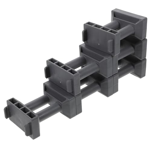 ORFOFE 6 Stück Teiliges Brückenpfeiler Modell für Stabile Stapelbare Brückenstützen Zubehör für Modelleisenbahn Landschaft DIY Holzbahn Kompatibel von ORFOFE