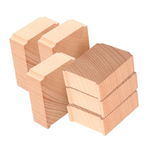 ORFOFE 6 Stück Teiliges Holzeisenbahn Brückenstützen aus Buchenholz Robuste Holz Riser für Erhöhte Spielzeugeisenbahn Schienen zum Bauen von Brücken und Erhöhten Gleislayouts ORFOFE 6 Stück Teiliges Holzeisenbahn Brückenstützen aus Buchenholz Robuste Holz Riser für Erhöhte Spielzeugeisenbahn Schienen zum Bauen von Brücken und Erhöhten Gleislayouts von ORFOFE