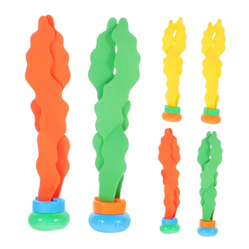 ORFOFE 6 Stück Teiliges Tauchtauchspielzeug Meerespflanzenform Buntes Wasserspielzeug für Schwimmtraining Poolspiele und Unterwasserspaß Jungen Mädchen Zufällige Farbe Zufällige Farbe ORFOFE 6 Stück Teiliges Tauchtauchspielzeug Meerespflanzenform Buntes Wasserspielzeug für Schwimmtraining Poolspiele und Unterwasserspaß Jungen Mädchen Zufällige Farbe Zufällige Farbe von ORFOFE