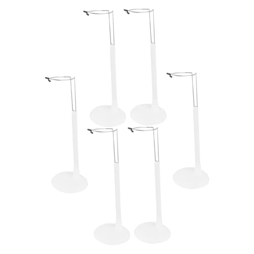 ORFOFE 6 Stück Teiliges Verstellbares Puppenständer und Kunststoff Stabiler Doll Support für Actionfiguren und Einfaches Display Rack zur Dekorativen Aufbewahrung und Präsentation von ORFOFE 6 Stück Teiliges Verstellbares Puppenständer und Kunststoff Stabiler Doll Support für Actionfiguren und Einfaches Display Rack zur Dekorativen Aufbewahrung und Präsentation von von ORFOFE