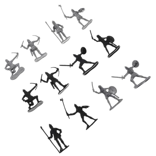 ORFOFE 60 Stück Teiliges Mittelalterliche Soldaten Spielfiguren aus Robustem Kunststoff mit Römischen Reitern und Antiken Kriegern Detailgetreue Nachbildung für Sammler ORFOFE 60 Stück Teiliges Mittelalterliche Soldaten Spielfiguren aus Robustem Kunststoff mit Römischen Reitern und Antiken Kriegern Detailgetreue Nachbildung für Sammler von ORFOFE