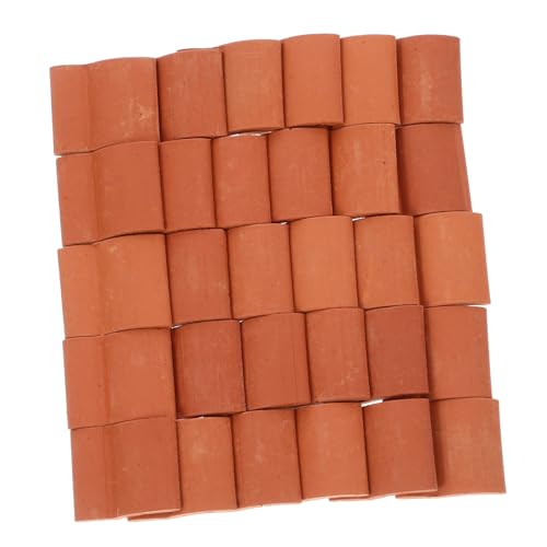 ORFOFE 60Stücke Dachfliesen Set Teilig Puppenhaus Zubehör Hochwertige Modelle für DIY Miniaturhäuser Elegantes Design aus Sicherem Material Dekoration für Ihr ORFOFE 60Stücke Dachfliesen Set Teilig Puppenhaus Zubehör Hochwertige Modelle für DIY Miniaturhäuser Elegantes Design aus Sicherem Material Dekoration für Ihr von ORFOFE