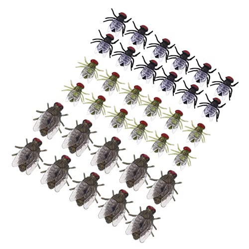 ORFOFE 60Stücke Halloween Fake Gruselige Simulierte Insekten Für Streiche Trickspielzeug Und Deko Falsche Und Ameisen Für Halloween Partys Und Scherze von ORFOFE