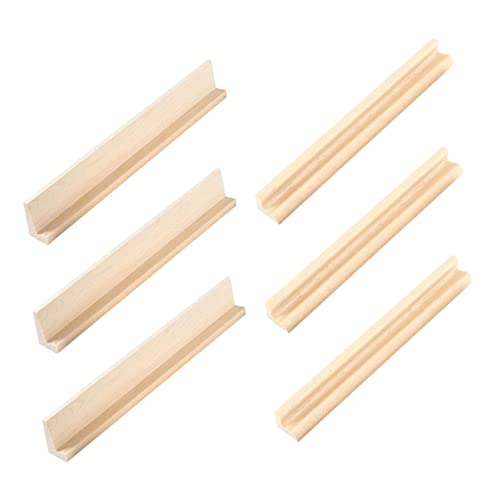 ORFOFE 6Stücke Teiliges Holz Domino DIY Tischaufsteller für Kreative Spiele für Alphabet Lernspiele und Kunsthandwerk Robustes Naturholz für Erwachsene ORFOFE 6Stücke Teiliges Holz Domino DIY Tischaufsteller für Kreative Spiele für Alphabet Lernspiele und Kunsthandwerk Robustes Naturholz für Erwachsene von ORFOFE