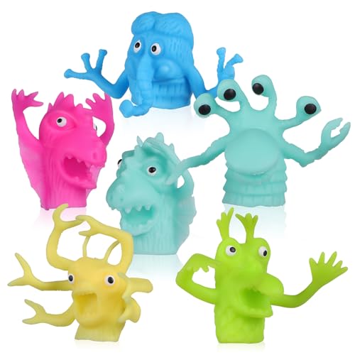 ORFOFE 6Stücke Teiliges TPR Fingerpuppen für Lustige Cartoon Handpuppen für Kleinkindspielzeug und Kasperletheater Vielseitige Mitgebsel für Geburtstagsfeiern und Kinderpartys ORFOFE 6Stücke Teiliges TPR Fingerpuppen für Lustige Cartoon Handpuppen für Kleinkindspielzeug und Kasperletheater Vielseitige Mitgebsel für Geburtstagsfeiern und Kinderpartys von ORFOFE