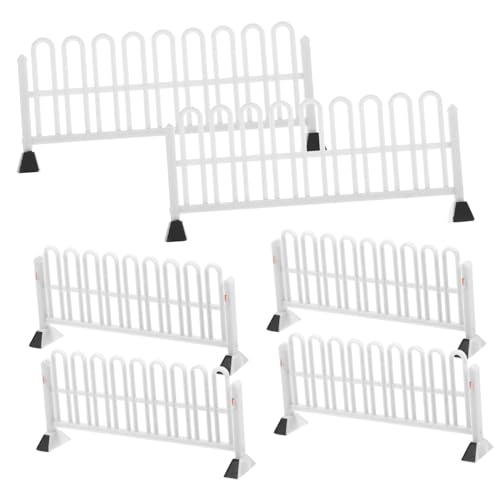 ORFOFE 6pcs Verkehrszeichen Spielzeug Modelle Mini Verkehrszaun Jungen Und Mädchen Spielzeug Verkehrserziehung Kreatives Spielset von ORFOFE