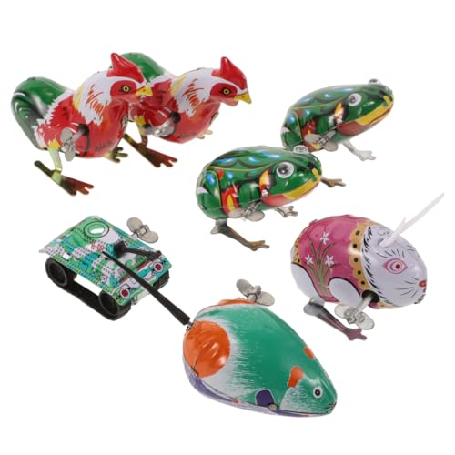 ORFOFE 7 Stück Teiliges Nostalgisches Windup aus Mechanisches Aufziehmodell für Interaktives Lernspielzeug und Dekoratives Vintage Ornament Sicher und Hautfreundlich ORFOFE 7 Stück Teiliges Nostalgisches Windup aus Mechanisches Aufziehmodell für Interaktives Lernspielzeug und Dekoratives Vintage Ornament Sicher und Hautfreundlich von ORFOFE