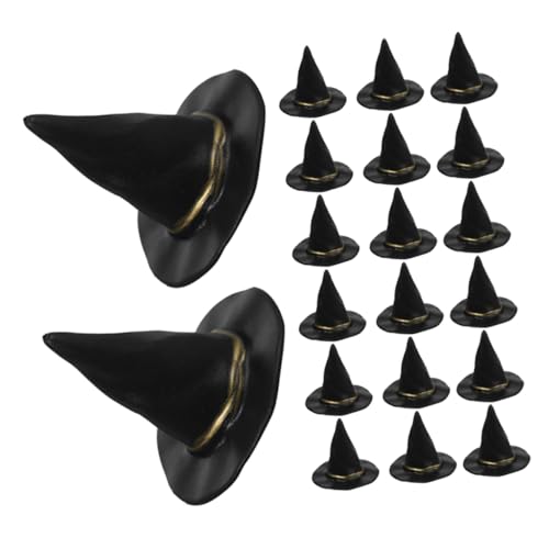 ORFOFE 72 Stück Teiliges Hexenhüte für DIY Bastelprojekte Schwarze Kunststoff Hüte für Puppenhäuser Leuchtende Farben Leichte Halloween Dekoration für Partys und Kreative Handwerksideen ORFOFE 72 Stück Teiliges Hexenhüte für DIY Bastelprojekte Schwarze Kunststoff Hüte für Puppenhäuser Leuchtende Farben Leichte Halloween Dekoration für Partys und Kreative Handwerksideen von ORFOFE