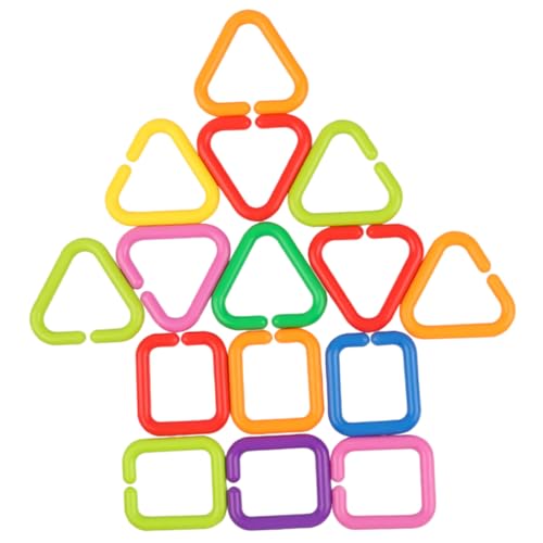 ORFOFE 75 Stück Teiliges Link Geometrische Kettenringe für Kleinkinder Motorikförderndes Montessori Lernspielzeug zur Früherziehung frei Sicheres Greifspielzeug für Jungen und Mädchen ORFOFE 75 Stück Teiliges Link Geometrische Kettenringe für Kleinkinder Motorikförderndes Montessori Lernspielzeug zur Früherziehung frei Sicheres Greifspielzeug für Jungen und Mädchen von ORFOFE