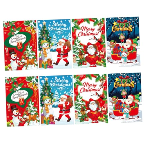 ORFOFE 8 Stück Aufkleber für Weinflaschen Wein dekorative Aufkleber Weihnachts-Weinflaschenaufkleber Weihnachtsweinaufkleber Flaschen Etiketten Festival-Etiketten Urlaubsaufkleber Papier ORFOFE 8 Stück Aufkleber für Weinflaschen Wein dekorative Aufkleber Weihnachts-Weinflaschenaufkleber Weihnachtsweinaufkleber Flaschen Etiketten Festival-Etiketten Urlaubsaufkleber Papier von ORFOFE