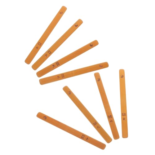 ORFOFE 8 Stück Teiliges Gravierte Bambus Divinationsstäbchen Vintage Blank Sticks Chinesische Wahrsagerei für Hochzeit Einweihung Geburtstag Kulturelles Erbe und Mystische ORFOFE 8 Stück Teiliges Gravierte Bambus Divinationsstäbchen Vintage Blank Sticks Chinesische Wahrsagerei für Hochzeit Einweihung Geburtstag Kulturelles Erbe und Mystische von ORFOFE