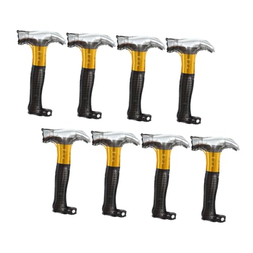 ORFOFE 8 Stück Teiliges Hammer aluminiumfolie ballon Kinderfreundliche Werkzeug deko für Jungen und Mädchen Einfach mit Luft oder Helium zu Befüllen Geburtstagsdekoration für ORFOFE 8 Stück Teiliges Hammer aluminiumfolie ballon Kinderfreundliche Werkzeug deko für Jungen und Mädchen Einfach mit Luft oder Helium zu Befüllen Geburtstagsdekoration für von ORFOFE