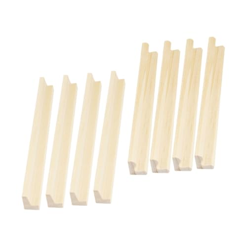 ORFOFE 8 Stück Teiliges Holz Domino Tablett Set Stabile Holz Domino Halter und Buchstabenkarten DIY Basteln Holzspielzeug ORFOFE 8 Stück Teiliges Holz Domino Tablett Set Stabile Holz Domino Halter und Buchstabenkarten DIY Basteln Holzspielzeug von ORFOFE