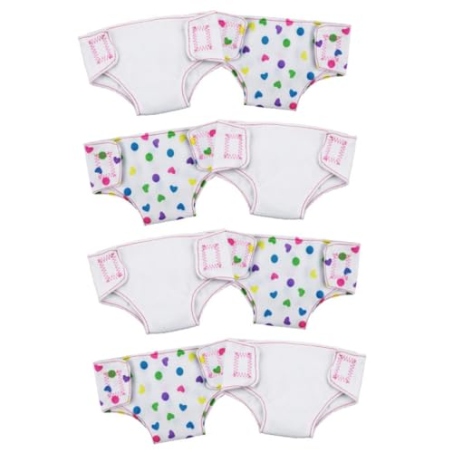 ORFOFE 8 Stück Teiliges Mini Puppenhöschen Elastisch Verstellbar Leichte Panties für DIY Puppenkleidung Zubehör Spielerisch Kreativ ORFOFE 8 Stück Teiliges Mini Puppenhöschen Elastisch Verstellbar Leichte Panties für DIY Puppenkleidung Zubehör Spielerisch Kreativ von ORFOFE