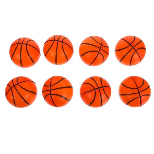 ORFOFE 8 Stück Teiliges PU Schaumbasketball Kleine Stressbälle für Entspannendes Weiche Stress Bälle als Partygeschenk und Schulpreis ORFOFE 8 Stück Teiliges PU Schaumbasketball Kleine Stressbälle für Entspannendes Weiche Stress Bälle als Partygeschenk und Schulpreis von ORFOFE
