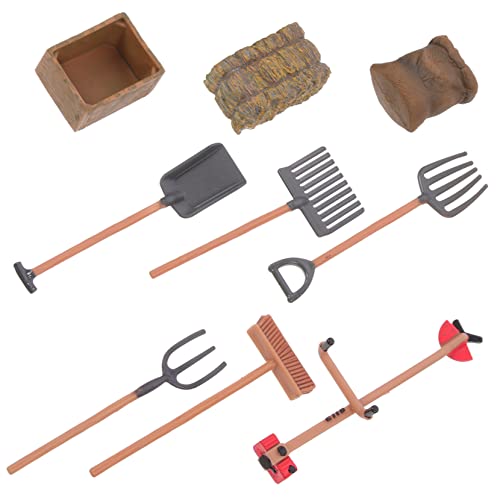 ORFOFE Gartenspielzeug Kinder 9 Teiliges Set Farmwerkzeuge Realistische Gartenwerkzeuge Für Ideal Für Puppenhäuser Und Landschaften Dekoration Und Gartenwerkzeug Set ORFOFE Gartenspielzeug Kinder 9 Teiliges Set Farmwerkzeuge Realistische Gartenwerkzeuge Für Ideal Für Puppenhäuser Und Landschaften Dekoration Und Gartenwerkzeug Set von ORFOFE