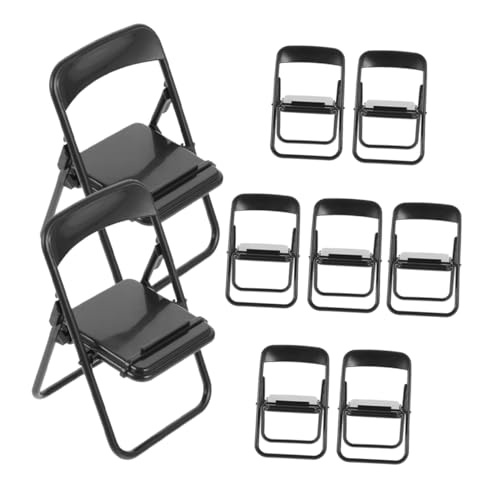 ORFOFE 9Stücke Teiliges Mini Klappstuhl Handyhalter für Puppenhaus Praktischer Stand für Smartphones und Vielseitig für Miniaturlebenszenen und Fotos ORFOFE 9Stücke Teiliges Mini Klappstuhl Handyhalter für Puppenhaus Praktischer Stand für Smartphones und Vielseitig für Miniaturlebenszenen und Fotos von ORFOFE