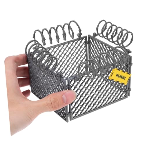 ORFOFE Abs Miniatur Zaun für Bauernhof Szenen Stabiles Schutznetz DIY Zubehör Robustes Kunststoff Material Schnelle Montage für Kreative Farm und Militärmodelle ORFOFE Abs Miniatur Zaun für Bauernhof Szenen Stabiles Schutznetz DIY Zubehör Robustes Kunststoff Material Schnelle Montage für Kreative Farm und Militärmodelle von ORFOFE