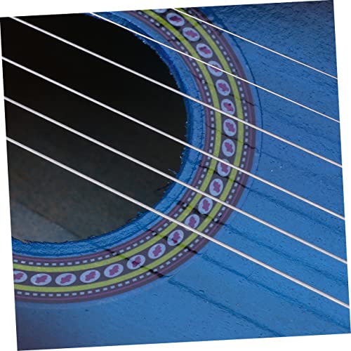 ORFOFE Akustikgitarre Holz Portable Musikinstrument für Anfänger Mädchen Leicht zu Niedriges Saitenprofil von ORFOFE