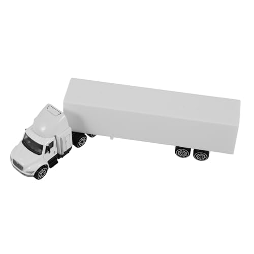 ORFOFE Alloy Miniatur Container LKW Modell Robustes Retro Truck Sammler-deko für Geburtstag Party und Haushalt Langlebiges Detailreiches Fahrzeug aus Weißem ORFOFE Alloy Miniatur Container LKW Modell Robustes Retro Truck Sammler-deko für Geburtstag Party und Haushalt Langlebiges Detailreiches Fahrzeug aus Weißem von ORFOFE