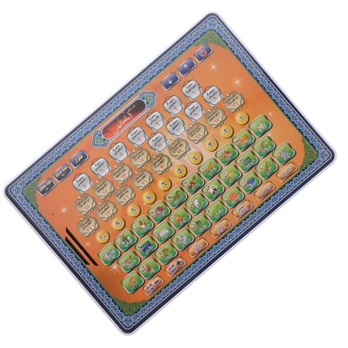 ORFOFE Arabische Lernmaschine für Interaktive Sprachlernhilfe für Mädchen mit Alphabet und Quran Tragbares Lernspielzeug für Frühe Entwicklung ORFOFE Arabische Lernmaschine für Interaktive Sprachlernhilfe für Mädchen mit Alphabet und Quran Tragbares Lernspielzeug für Frühe Entwicklung von ORFOFE