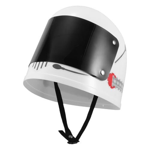 ORFOFE Astronautenhelm aus Kunststoff Verstellbar Raumfahrer für Fantasievolles Rollenspiel Halloween und Cosplay Weiße für Jungen und Mädchen Einheitsgröße ORFOFE Astronautenhelm aus Kunststoff Verstellbar Raumfahrer für Fantasievolles Rollenspiel Halloween und Cosplay Weiße für Jungen und Mädchen Einheitsgröße von ORFOFE