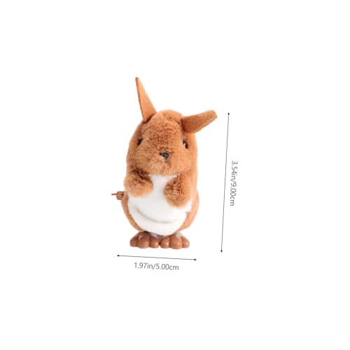 ORFOFE Aufziehspielzeug Känguru Plüsch Tier Wind up Sprungspielzeug Lustiges Cartoon Tier Geschenk Party Mitgebsel ohne Batterien Sicher für Junge Mädchen ORFOFE Aufziehspielzeug Känguru Plüsch Tier Wind up Sprungspielzeug Lustiges Cartoon Tier Geschenk Party Mitgebsel ohne Batterien Sicher für Junge Mädchen von ORFOFE