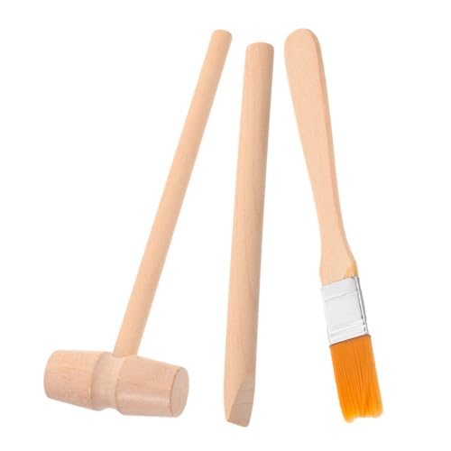 ORFOFE Ausgrabungsset Teilig Holz Grabwerkzeug Kit mit Hammer Meißel Pinsel Lernspielzeug für Erdgeschichte Edelsteine und Dinosaurier Ausgrabung für Mädchen und Jungen zum Entdecken und ORFOFE Ausgrabungsset Teilig Holz Grabwerkzeug Kit mit Hammer Meißel Pinsel Lernspielzeug für Erdgeschichte Edelsteine und Dinosaurier Ausgrabung für Mädchen und Jungen zum Entdecken und von ORFOFE