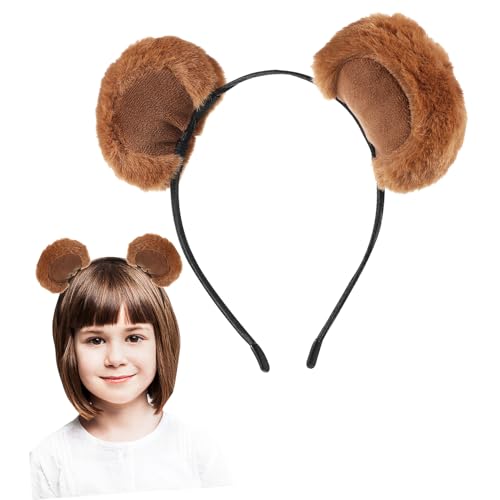 ORFOFE Bärenohren Haarband aus Weichem Material Niedliches Kostüm Accessoire für Cosplay Partys und Täglichen Gebrauch Leicht und Bequem Süßes für ORFOFE Bärenohren Haarband aus Weichem Material Niedliches Kostüm Accessoire für Cosplay Partys und Täglichen Gebrauch Leicht und Bequem Süßes für von ORFOFE