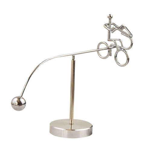 ORFOFE Balance Ball aus Metall Kinetisches Gleichgewichtsspielzeug und Schreibtischdekoration Stressabbauendes Physik Balance Ornament Lehrreiches Desktop Ornament für Büro und ORFOFE Balance Ball aus Metall Kinetisches Gleichgewichtsspielzeug und Schreibtischdekoration Stressabbauendes Physik Balance Ornament Lehrreiches Desktop Ornament für Büro und von ORFOFE