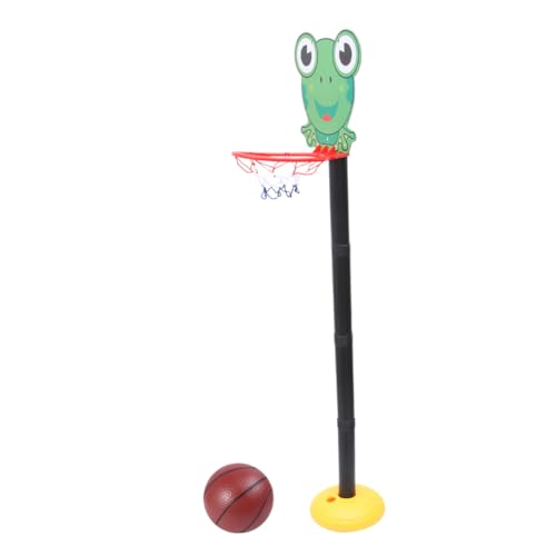 ORFOFE Basketballspielzeug Set Cartoon Liftbarer Basketballkorb für und Außen für Jungen und Mädchen Leicht und Sicher Fördert Basketballfähigkeiten und Familienspaß von ORFOFE