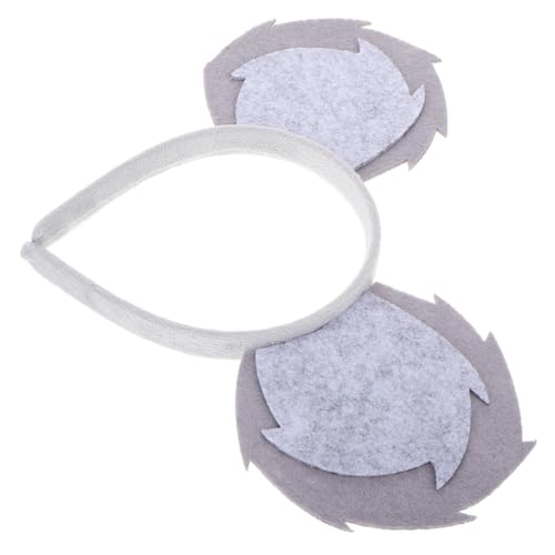 ORFOFE Biegsames Mäuseohren Stirnband Haarschmuck Verstellbar Tier Kostüm Accessoire Koala Ohr Haarreif für Karneval Kindergeburtstag Kindergarten von ORFOFE