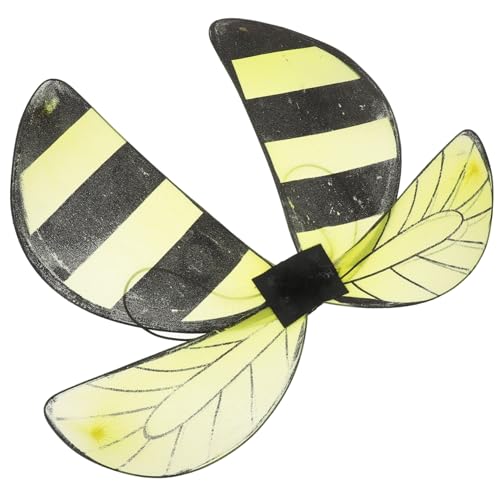 ORFOFE Bienenflügel Kostüm aus Weichem Nylon Leichte Cosplay Flügel für Festival und Party Komfortabel Sitzende Auffällige Schmetterlingsflügel für Fotos und Aufführungen ORFOFE Bienenflügel Kostüm aus Weichem Nylon Leichte Cosplay Flügel für Festival und Party Komfortabel Sitzende Auffällige Schmetterlingsflügel für Fotos und Aufführungen von ORFOFE