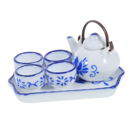 ORFOFE Blau Weißes Keramikset Leichtes Puppenhaus Zubehör Wasserdichtes Tragbares für DIY Puppenhaus und Foto Requisiten ORFOFE Blau Weißes Keramikset Leichtes Puppenhaus Zubehör Wasserdichtes Tragbares für DIY Puppenhaus und Foto Requisiten von ORFOFE