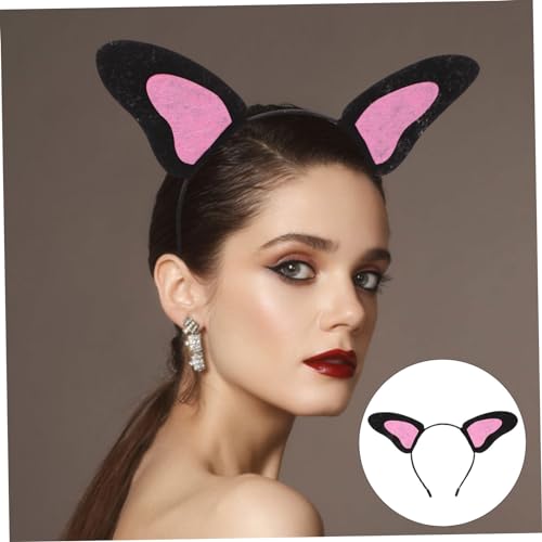 ORFOFE Cosplay Hund Ohren Haarreif aus Filz Leichtes Party Stirnband als Foto Requisite für Karneval Geburtstagsfeier und Verkleidung Schwarze Tierohren Haarband Zubehör ORFOFE Cosplay Hund Ohren Haarreif aus Filz Leichtes Party Stirnband als Foto Requisite für Karneval Geburtstagsfeier und Verkleidung Schwarze Tierohren Haarband Zubehör von ORFOFE