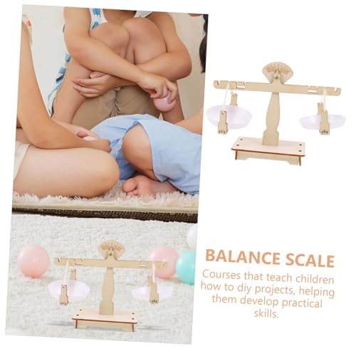 ORFOFE DIY Balance aus Holz Kleines Gewicht Lernspiel für Selbst Zusammenbaubar Montessori Labor kit für Kreativität Problemlösung und Physik experimente Sicher für Jungen und Mädchen ORFOFE DIY Balance aus Holz Kleines Gewicht Lernspiel für Selbst Zusammenbaubar Montessori Labor kit für Kreativität Problemlösung und Physik experimente Sicher für Jungen und Mädchen von ORFOFE