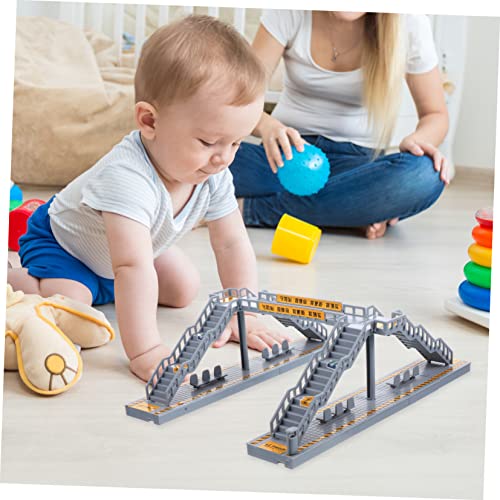 ORFOFE DIY Fußgängerbrückenmodell aus Kunststoff Miniatur Eisenbahn Zubehör Stabile Landschaftsbrücke für Sandtisch Dekoration Mini Haus Accessoires für Sammler ORFOFE DIY Fußgängerbrückenmodell aus Kunststoff Miniatur Eisenbahn Zubehör Stabile Landschaftsbrücke für Sandtisch Dekoration Mini Haus Accessoires für Sammler von ORFOFE
