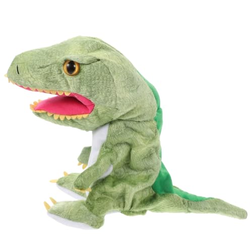 ORFOFE Dinosaurier Handpuppe aus Plüsch Realistische Tyrannosaurus Figur für Interaktives Kreativität und Motorischen Fähigkeiten für Rollenspiele ORFOFE Dinosaurier Handpuppe aus Plüsch Realistische Tyrannosaurus Figur für Interaktives Kreativität und Motorischen Fähigkeiten für Rollenspiele von ORFOFE