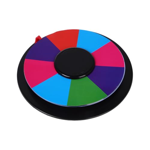ORFOFE Doppelseitiges Spiel Drehroulette mit Beschreibbarer Oberfläche Kreatives Party Glücksspiel für Altersgruppen für Ktv Bar und Gesellige Runden Individuell Gestaltbares Gewinnrad von ORFOFE