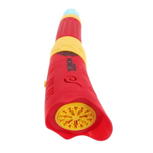 ORFOFE Elektrische Bubble Machine mit Bunten Lichtern und Musik Handliche Batteriebetriebene Mehrloch Seifenblasenmaschine für Tragbar und Automatisch für Partys Hochzeiten Outdoor von ORFOFE