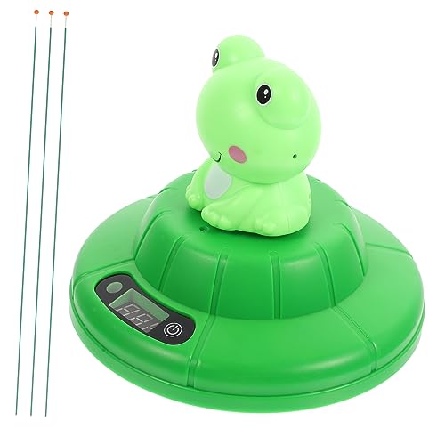 ORFOFE Elektronische Springseilmaschine für Automatischem Zähler Cartoon Frosch Design Stabiler Boden Robustes Material als Home Skipping Rope Toy und Interaktives ORFOFE Elektronische Springseilmaschine für Automatischem Zähler Cartoon Frosch Design Stabiler Boden Robustes Material als Home Skipping Rope Toy und Interaktives von ORFOFE