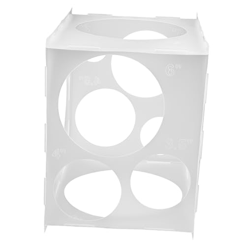 ORFOFE Faltbare Ballonmaßbox aus Leichtem Stabilem Gummi Ballongrößenmesser Einfach zu Bedienen und Transportieren für Hochzeit Geburtstag und Festtagsdekoration ORFOFE Faltbare Ballonmaßbox aus Leichtem Stabilem Gummi Ballongrößenmesser Einfach zu Bedienen und Transportieren für Hochzeit Geburtstag und Festtagsdekoration von ORFOFE